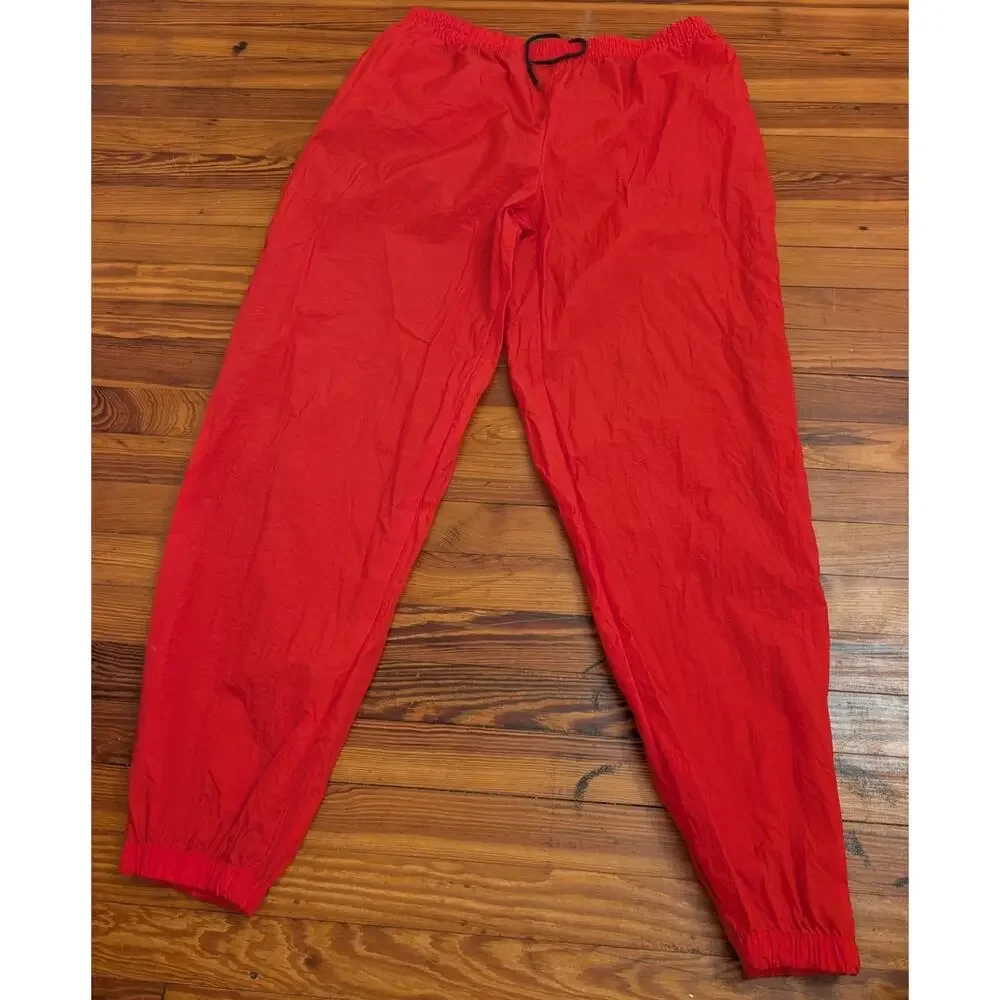 Vintage Marlboro Adventure Team Red Windbreaker Pants Size XL